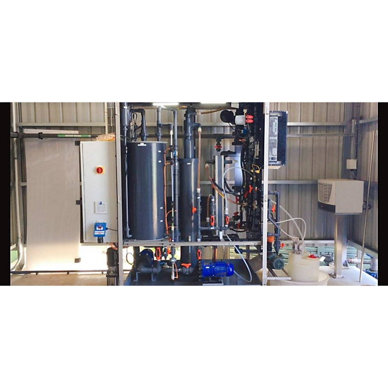 Sistema de Produção de Dióxido de Cloro para Desinfecção Segura 4000g/H de Água de Processo Industrial