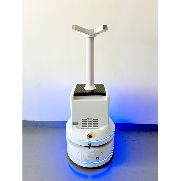 My-T047newest Robô de Desinfecção de Ar Inteligente para Desinfecção Médica Atomizador Esterilizador de Ar