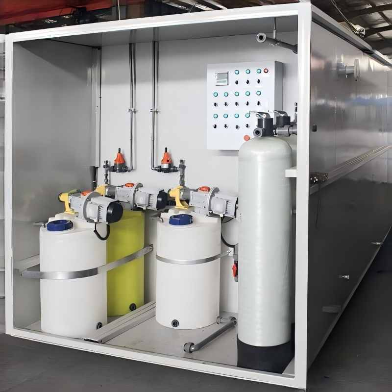 Sistema de Tratamento de Esgoto em Pacote Personalizado para Planta Industrial