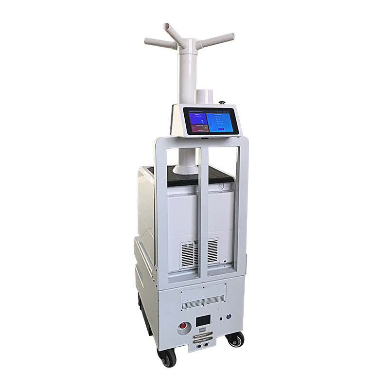 Robô de Desinfecção (Versão Atomizadora Inteligente): Pulverização Automática Móvel, Esterilização e Desinfecção de Alta Eficiência, Cenários Flexíveis