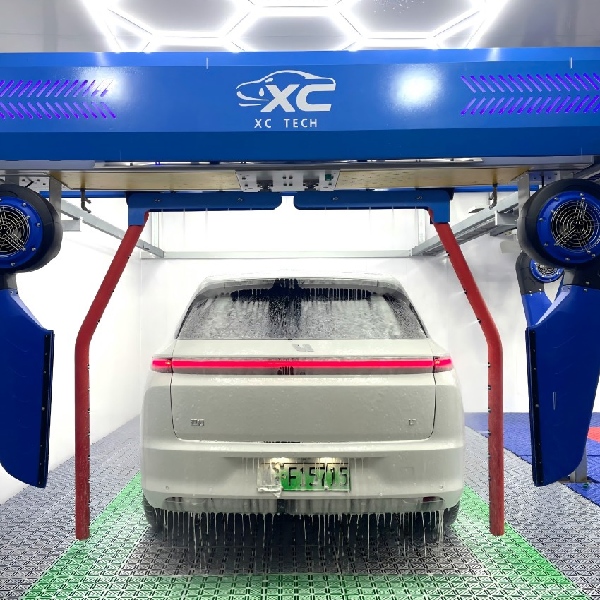 Máquina de Lavagem Automática Durável com Construção Sem Toque, Lavagem de Alta Pressão e Secagem Rápida a Ar para Uso Comercial