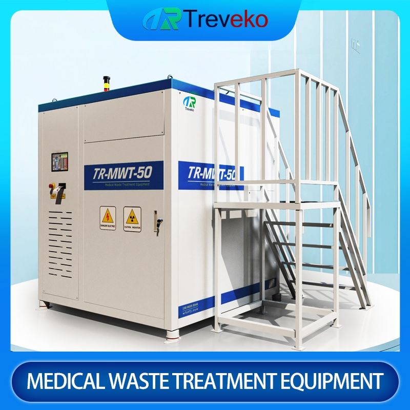 Sistema Automático de Desinfecção e Esterilização de Resíduos Médicos de Alta Temperatura e Alta Pressão 250L para Infecção Patológica / Clínica / Perfurocortante