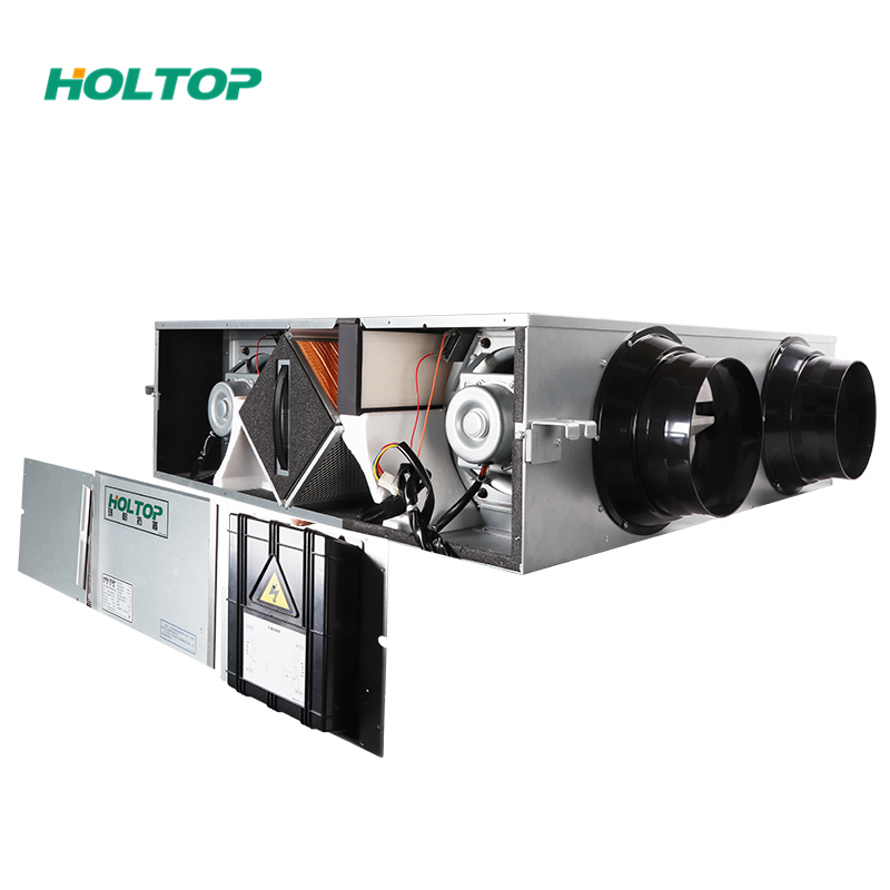 600~1300 M3/H Sistema de Ventilação Mecânica com Recuperação de Calor Economia de Energia