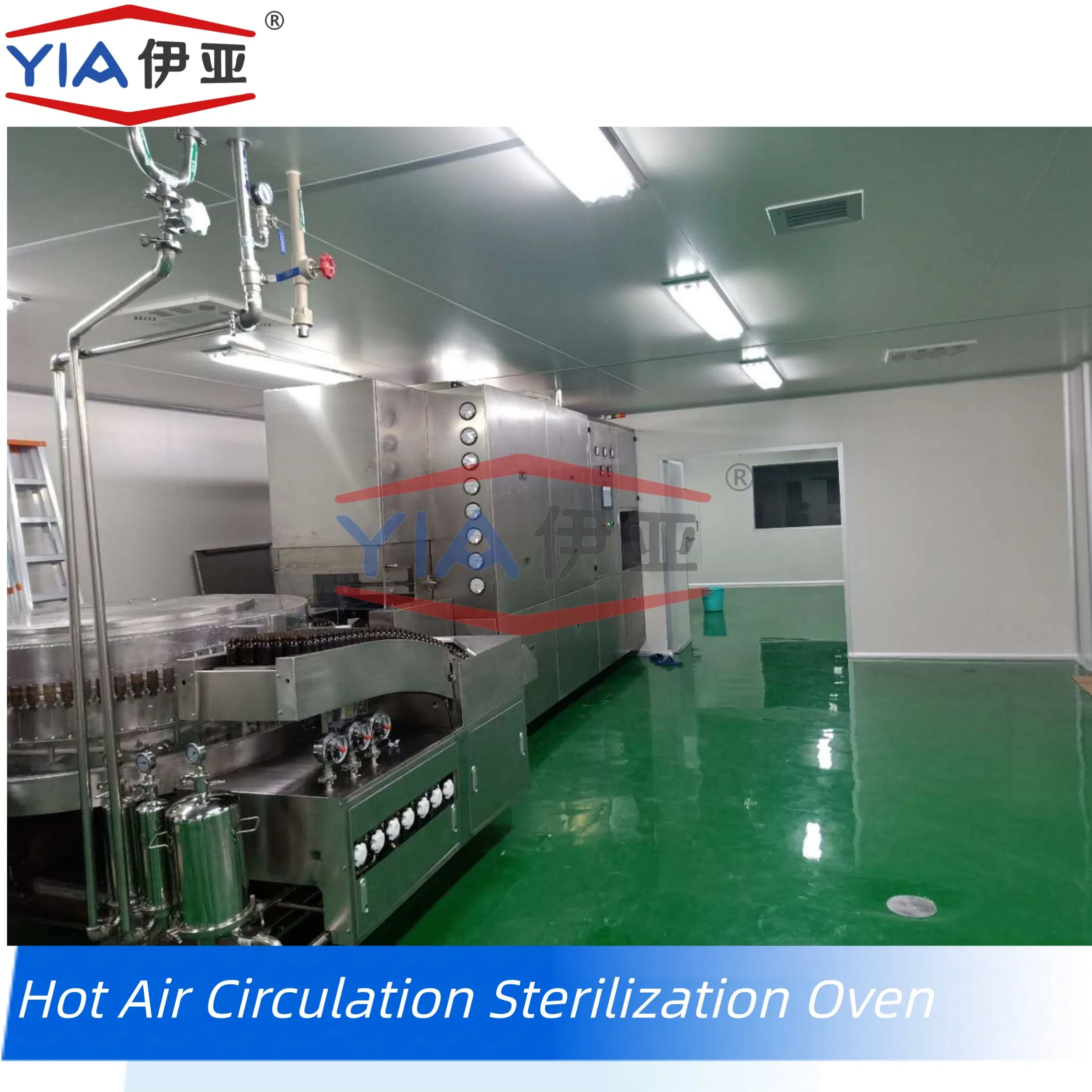 Máquina de Forno de Circulação de Ar Quente Avançada Yia para Esterilização Eficaz Usada para Líquido de Colágeno