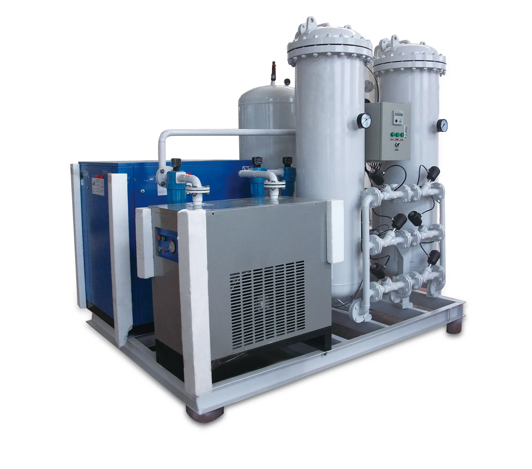 Equipamento de Desinfecção por Ozônio Refrigerado a Água Comercial para a Indústria de Semicondutores, Aquicultura e Purificação Hospitalar