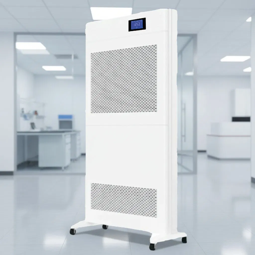 Tela Avançada de Desinfecção de Ar por Plasma para Hospitais e Laboratórios