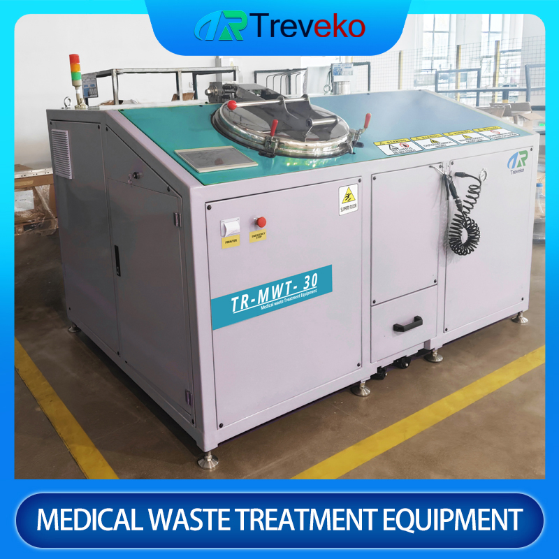 Equipamento de Esterilização por Micro-ondas em Laboratório para Processamento de Resíduos Microbiológicos Médicos