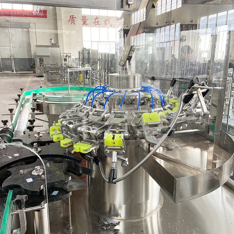 Lavadora Automática de Garrafas com Câmara de Esterilização UV para Lavagem de Garrafas de Plástico e Vidro