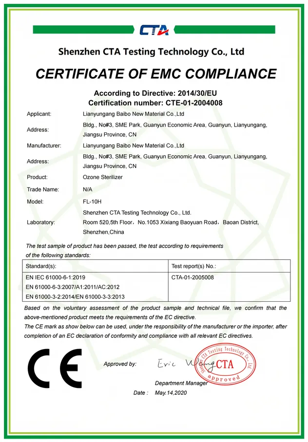 Certificado CE