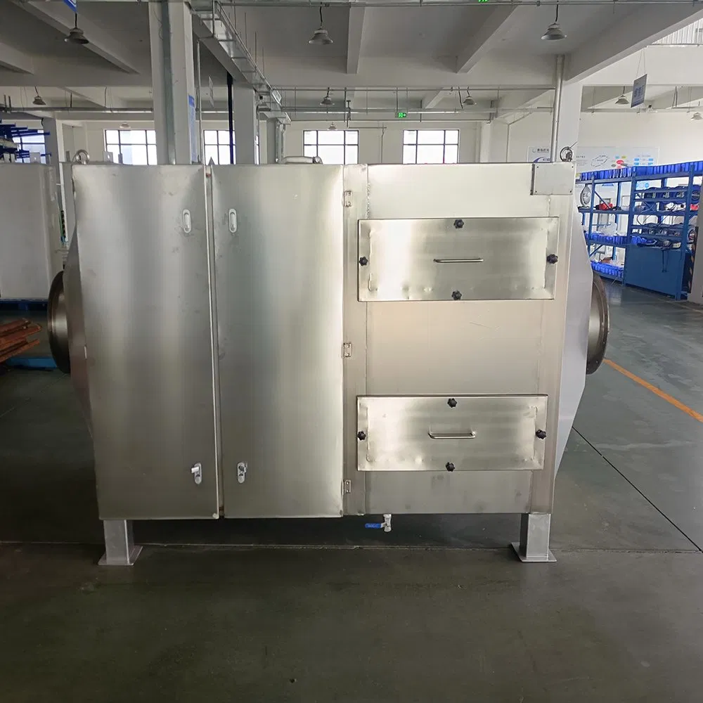 Tratamento de Gás Residual Odoroso e Filtro Desodorizante Equipamento de Desodorização Biológica de Ion FRP UV