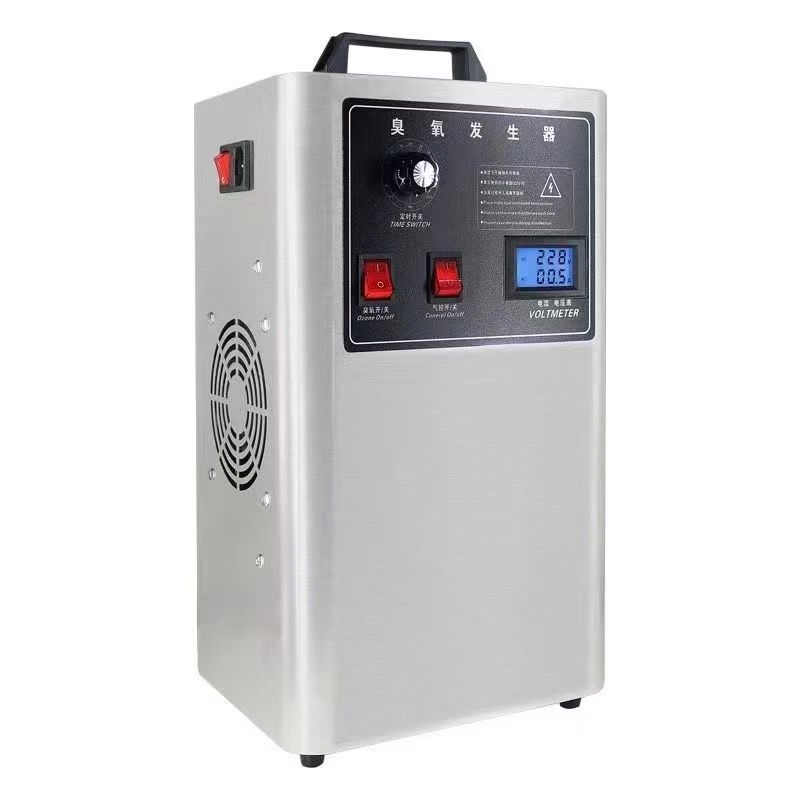 10g/H Portátil tratamento de água em aço inoxidável Equipamento de desinfecção gerador de ozono Máquina