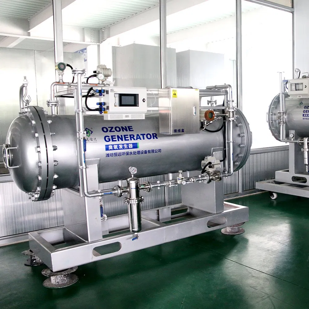 Sistema de Tratamento de Água com Gerador de Ozônio Controlado por PLC Inteligente 100g