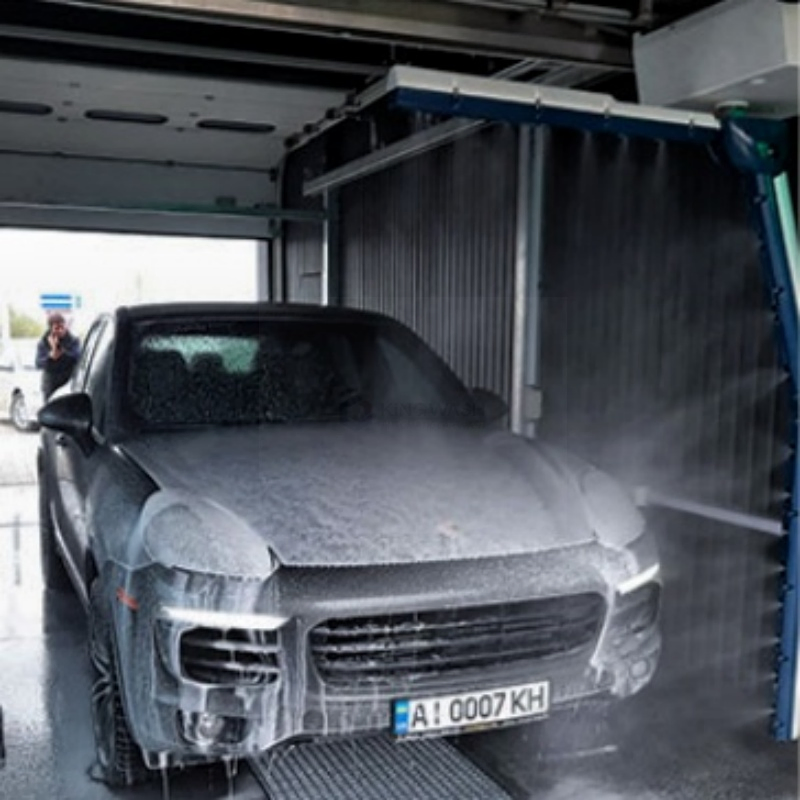 Máquina de Lavagem de Carros Automática de Autoatendimento Comercial com Secagem a Ar