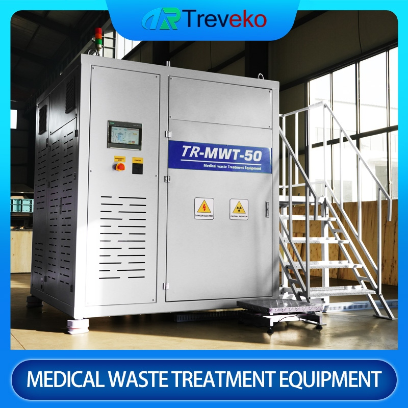 Sistema Automático de Desinfecção e Esterilização de Resíduos Médicos de Alta Temperatura e Alta Pressão 250L para Infecção Patológica / Clínica / Perfurocortante