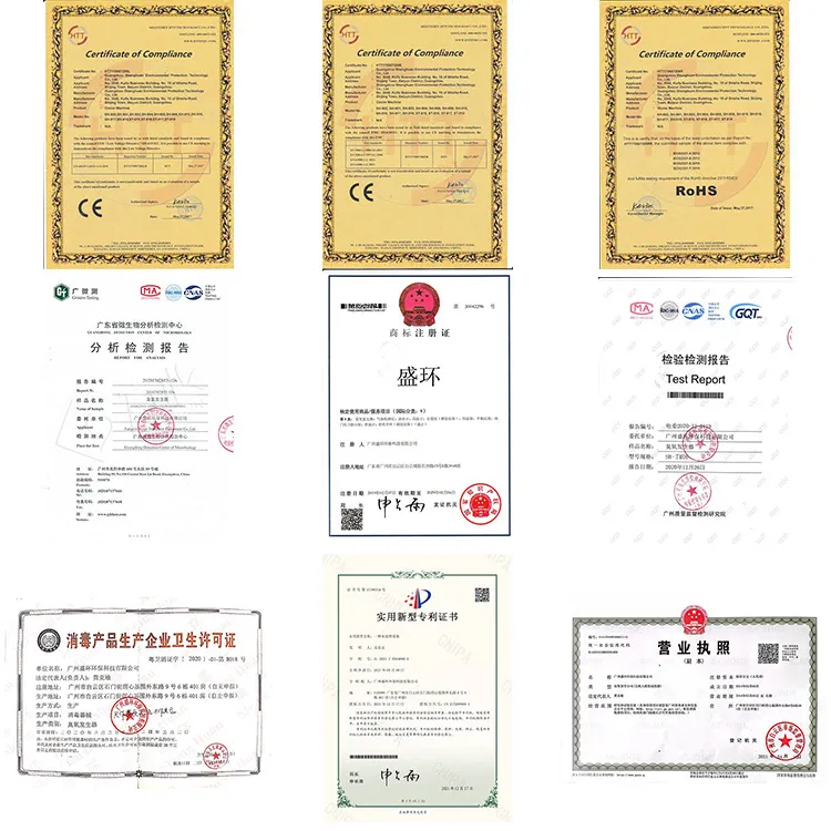 Certificação CE RoHS