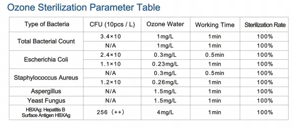 Detalhamento da Máquina de Ozônio
