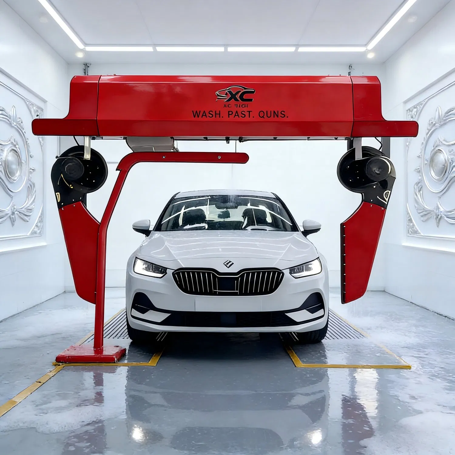 2026 Máquina de Lavagem de Carros Automática Sem Contato para Carros Comerciais com Lavagem e Secador de Ar