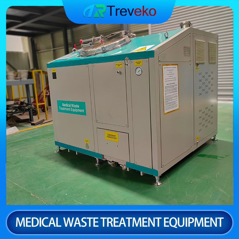 Equipamento de Esterilização Compacto Tudo-em-Um para Resíduos Clínicos e de Laboratório Mistos