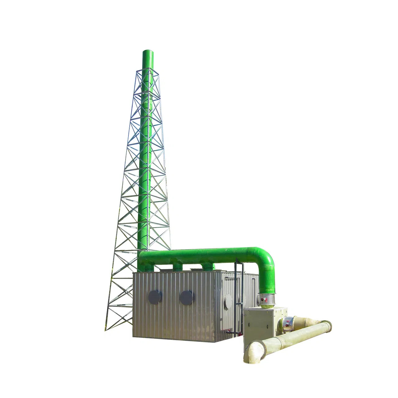 Sistema de Purificação de Gás de Exaustão Industrial Equipamento de Desodorização com 90%-95% Efeito de Filtragem