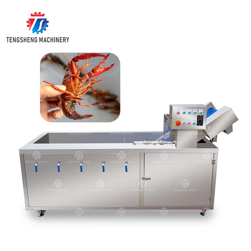 Ts-X200 Máquina de Lavagem de Frutas, Legumes, Frutos do Mar com Desinfecção por Ozônio
