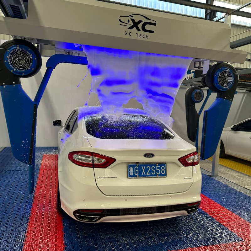 Máquina de Lavagem Automática Touchless de Grau Comercial com Secagem Rápida por Ar e Revestimento Cerâmico para Exportação em Grande Escala para Postos de Gasolina nos EUA