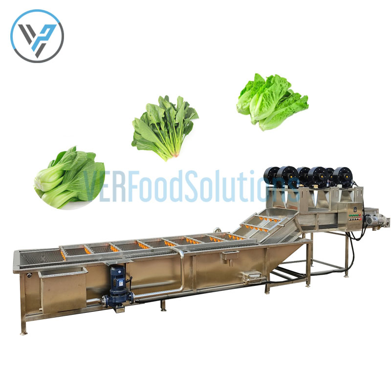 Máquina de Lavagem e Esterilização de Frutas e Legumes com Bolhas de Ar de Alta Resistência com CE