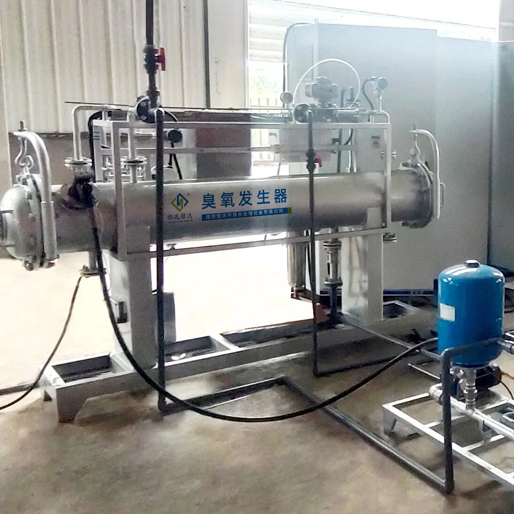 Sistema de Gerador de Ozônio para Esterilização e Desinfecção de Água em Fábrica de Bebidas
