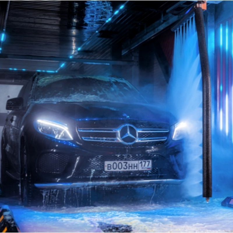 Máquina de Lavagem de Carros Automática de Autoatendimento Comercial com Secagem a Ar