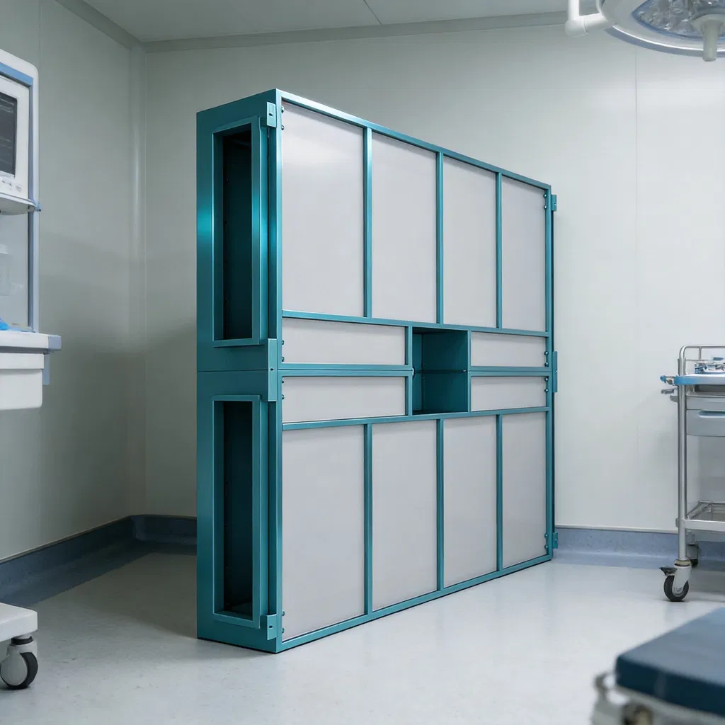 Eficiência de Purificação do Ar 99.999% Fluxo Laminar no Teto para Sala de Operação
