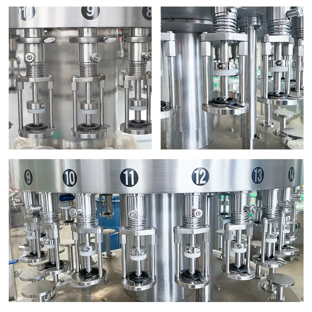 Linha de Enchimento de Bebidas Totalmente Automática para Sucos e Bebidas, Integrada com Lavagem de Garrafas, Enchimento, Tampagem, Secagem a Ar, Esterilização e Máquina de Rotulagem