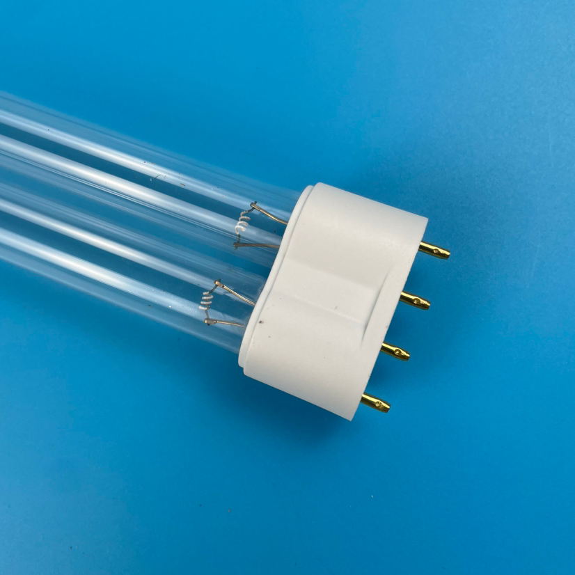 Sailon 185nm/254nm 18W Lâmpada UV-C para Morte de Vírus, Germes e Fungos G23/2g11 Pl18W Lâmpada UVC em Forma de H para Ar Condicionado