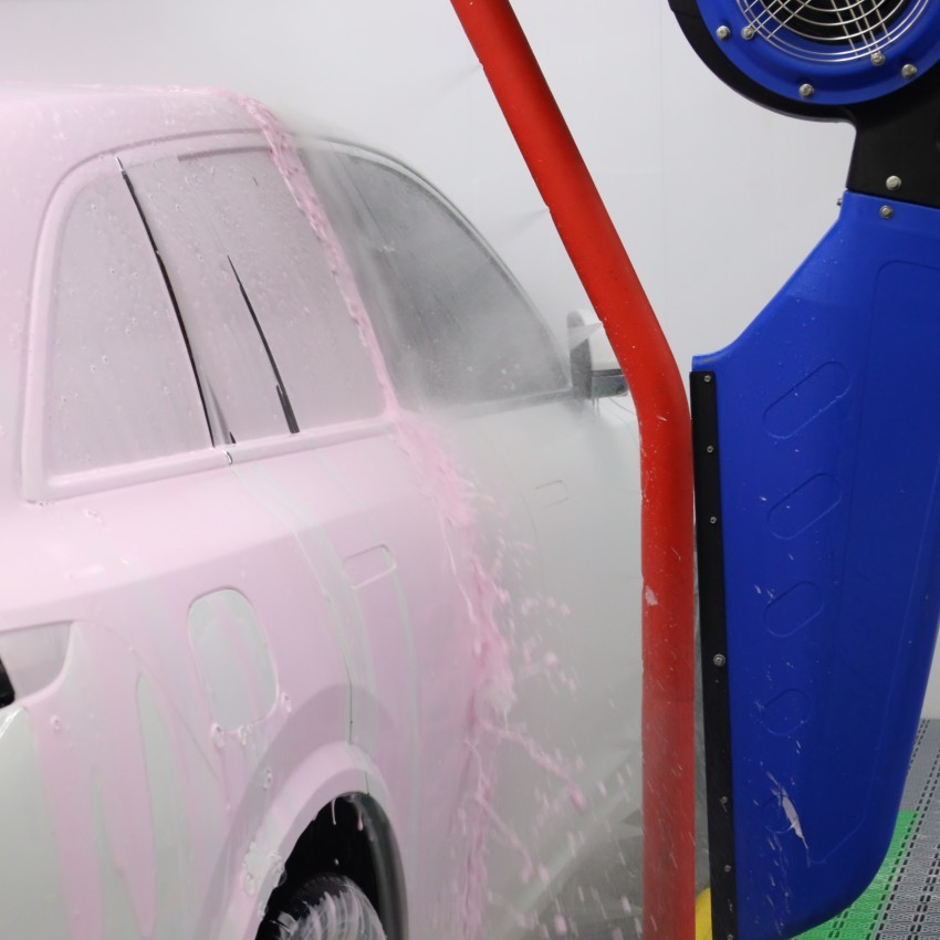 Máquina de Lavagem Automática Durável com Construção Sem Toque, Lavagem de Alta Pressão e Secagem Rápida a Ar para Uso Comercial