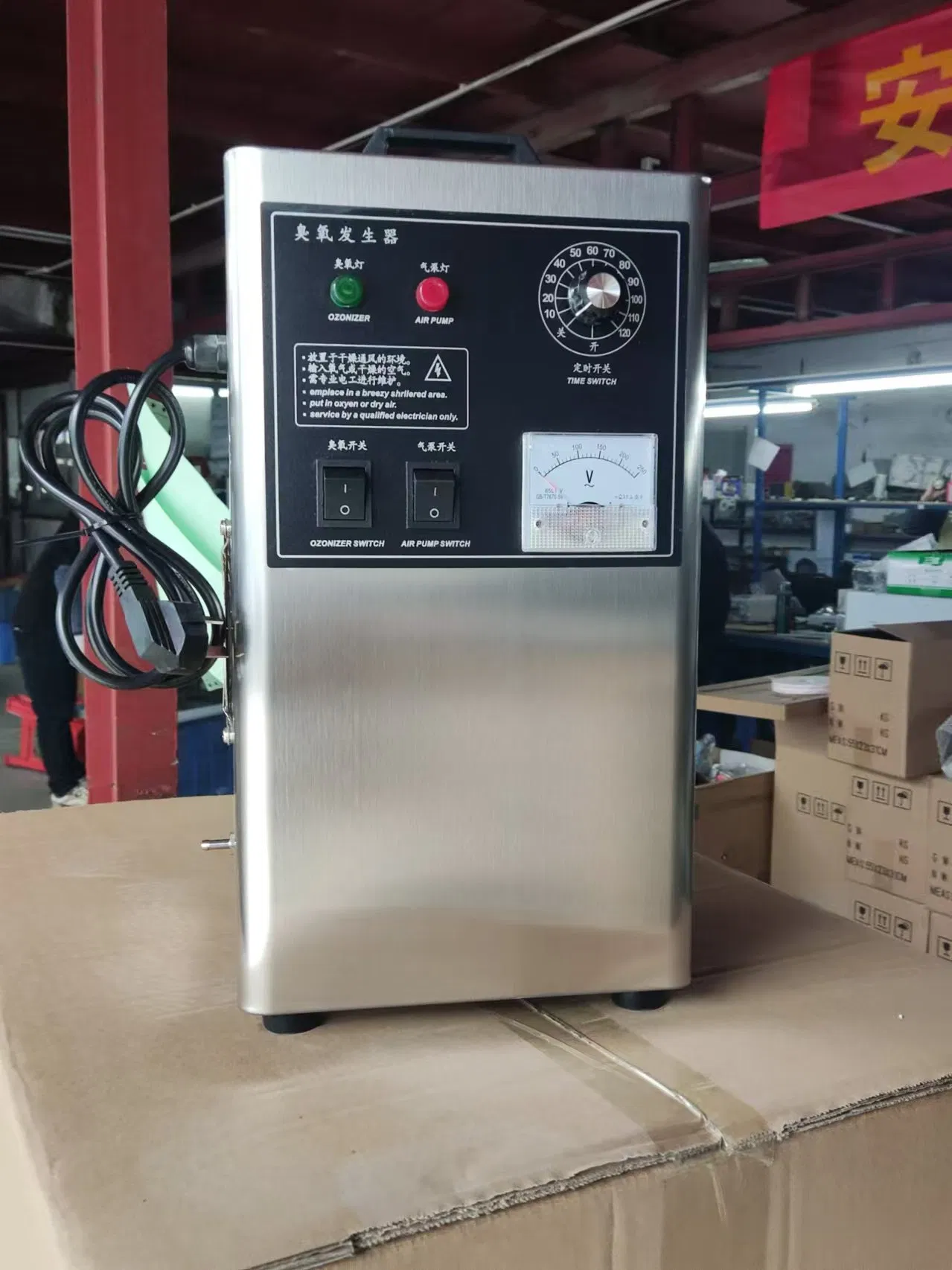 High Efficency Ozone Sterilizer Machine for Water and Air Disinfection