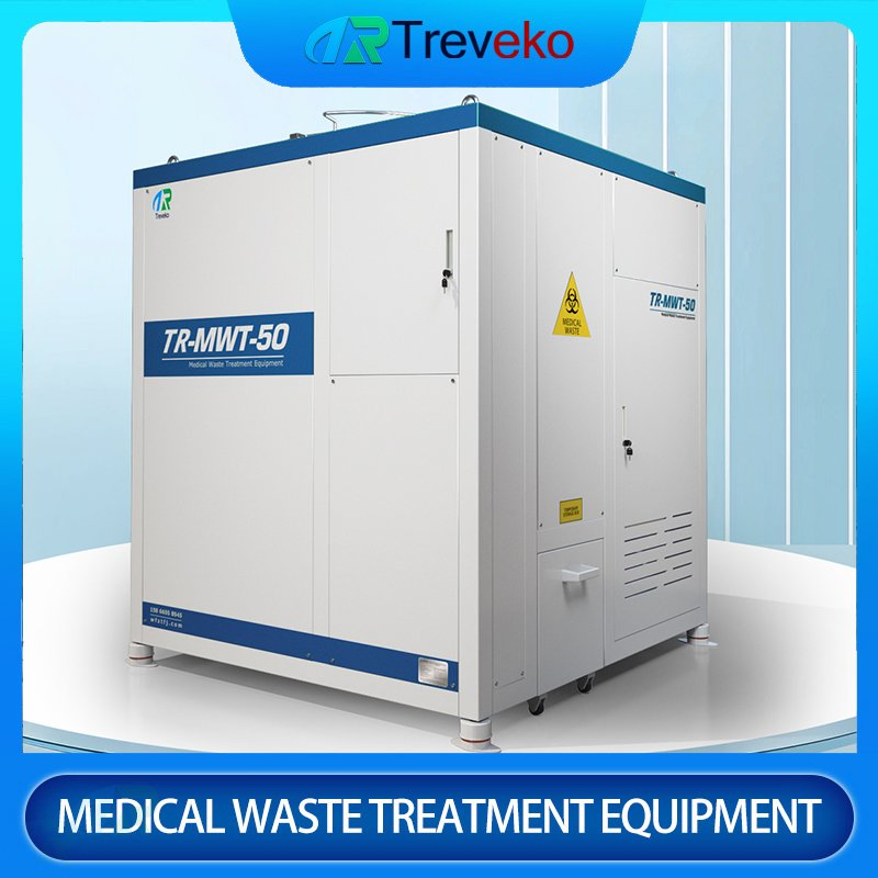 180-Liter Máquina de Desinfecção por Micro-ondas de Resíduos Médicos para Tratamento de Esterilização