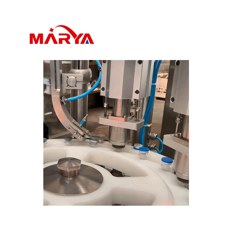 Máquina de Produção de Enchimento de Líquidos em Vial Otimizada pela Marya com Sistemas de Esterilização por Ar Quente e Injeção de Nitrogênio Pré/Pós