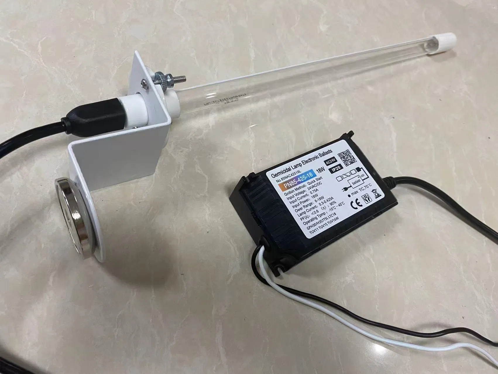 24-Volt Sistema de Purificação de Ar HVAC com Luz UV