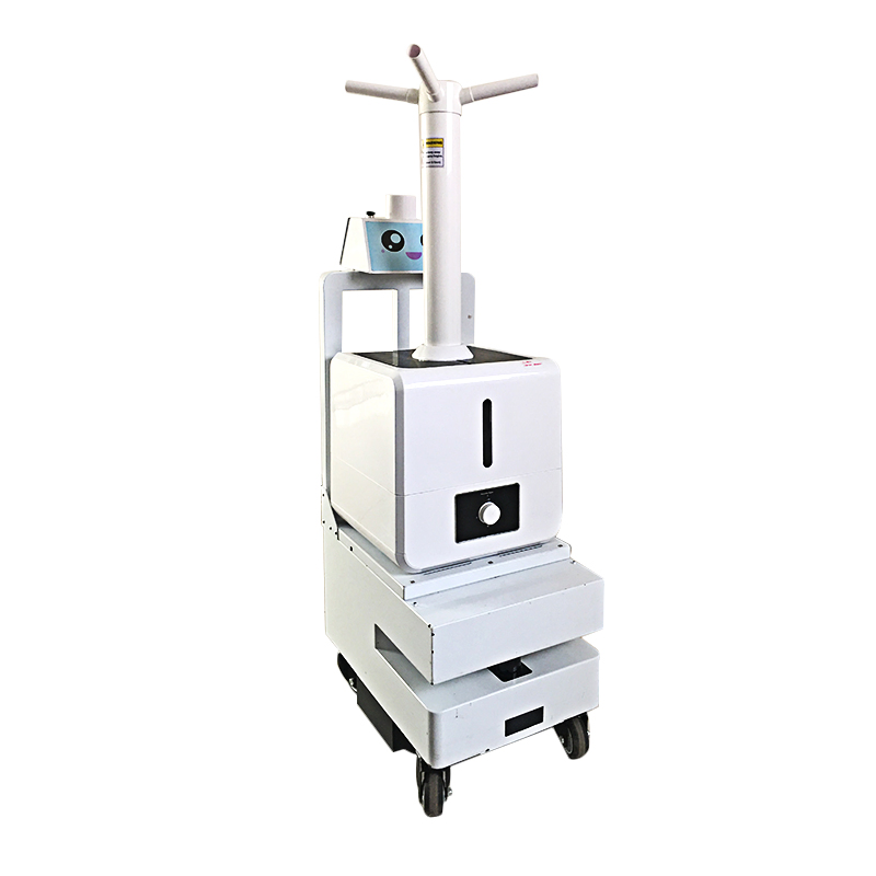 Robô de Desinfecção (Versão Atomizadora Inteligente): Pulverização Automática Móvel, Esterilização e Desinfecção de Alta Eficiência, Cenários Flexíveis