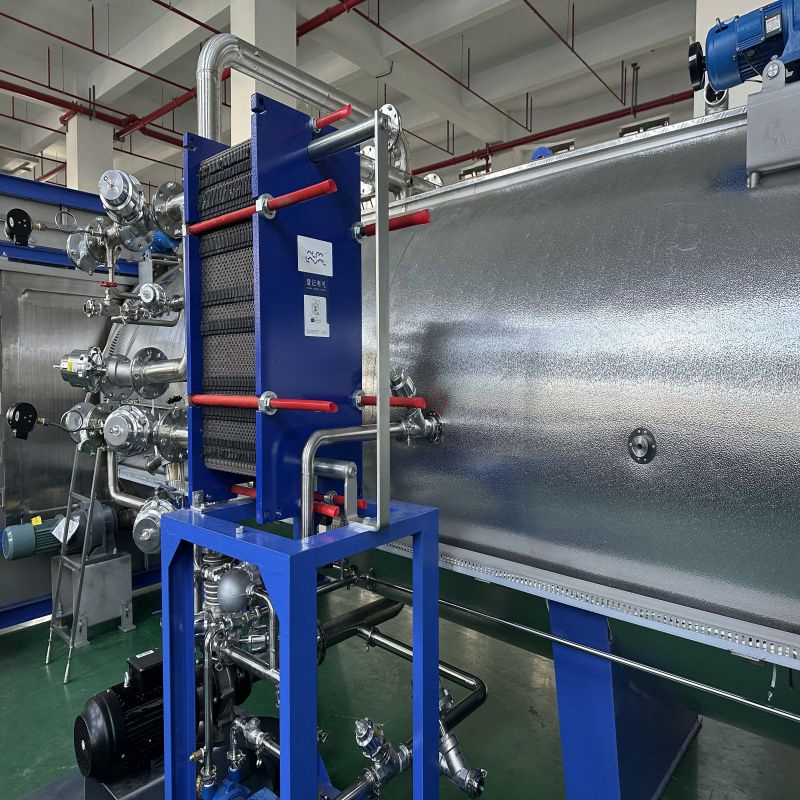 Esterilização de Garrafas de Alta Tecnologia Via Processo de Vapor de Autoclave / Sistema de Esterilização a Vapor de Precisão para Recipientes Industriais de Garrafas
