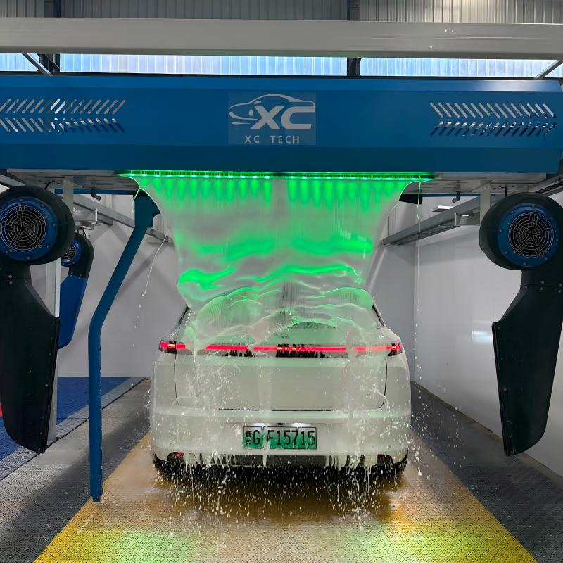 Máquina de Lavagem de Carros Automática Sem Toque de Baixo Consumo com Secador de Ar Silencioso e Estrutura Anticorrosão para Centros de Lavagem de Carros Comerciais
