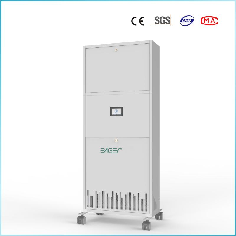 Sistema de Purificação de Ar Médico de Grau com Filtro HEPA, Luz Germicida UV UVC e Plasma para Hospital Comercial de Grande Área Portátil 1500m3/H Fluxo de Ar H13/H14
