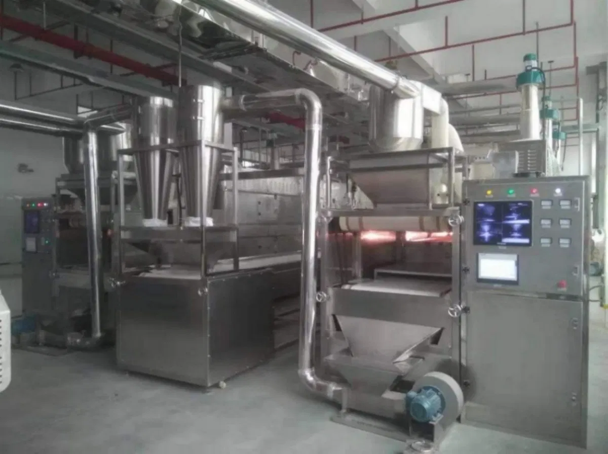 Máquina de Esterilização por Micro-ondas para Desidratação de Alimentos, Frutas, Legumes, Secagem com Ar Quente, Forno de Secagem de Flores, Rxh-54-C