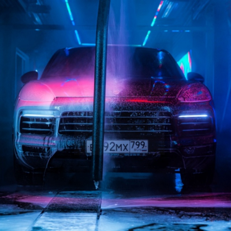 Máquina de Lavagem de Carros Automática de Autoatendimento Comercial com Secagem a Ar