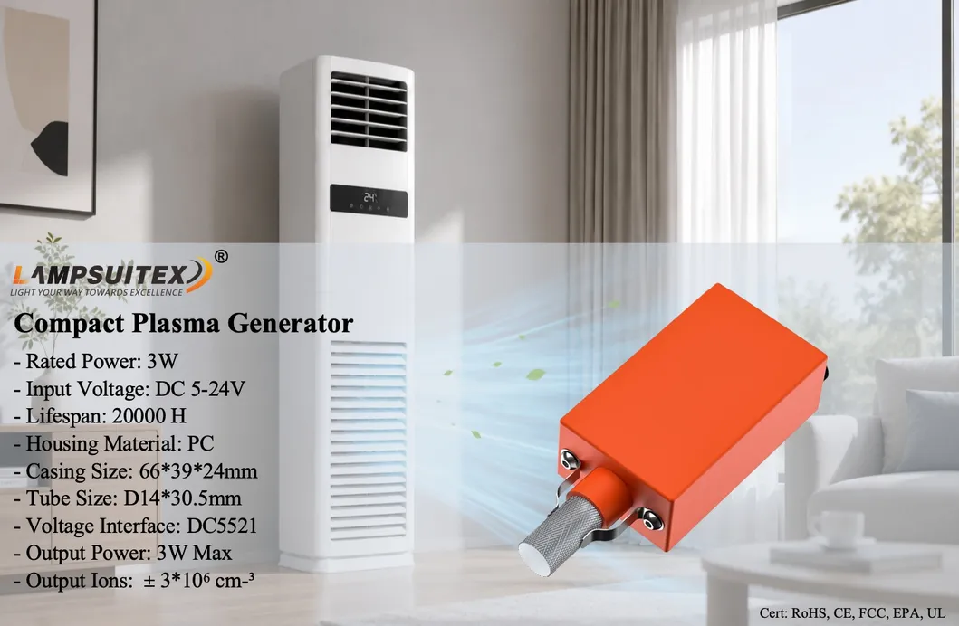 Gerador de Ionização por Plasma HVAC