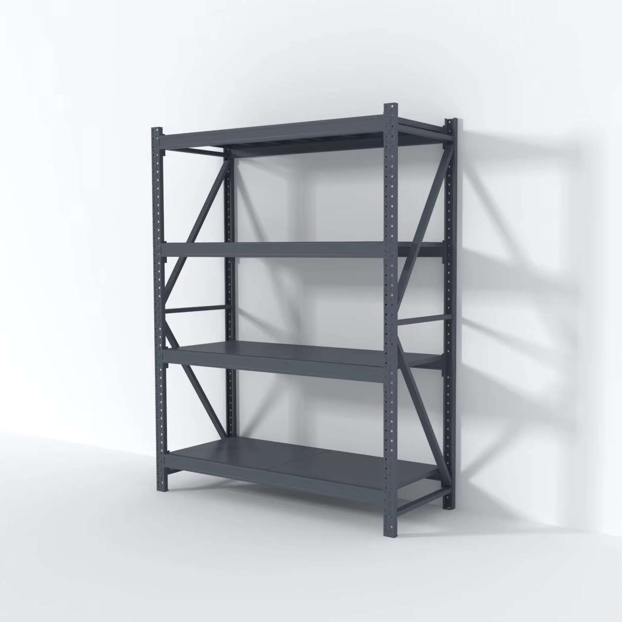 RD-33 High Quality 300KG Medium Duty Storage Rack Metal Warehouse Multi-Level Racking Cargo & Storage Equipment