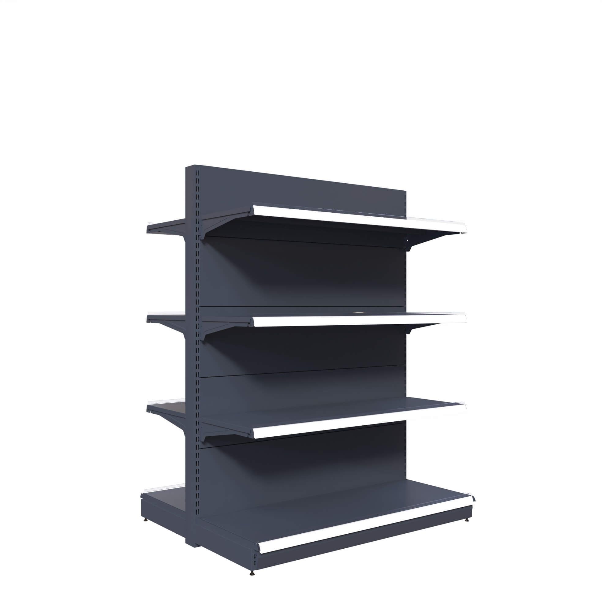 RunDa Heavy Duty Gondola Shelving Supermarket Metallic Display Racks Convenience Store Storage Rack OEM Gondola Shelving