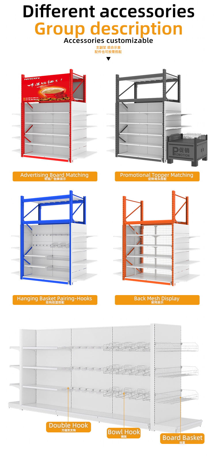 Supermarket Shelf and Display Rack Visual 7
