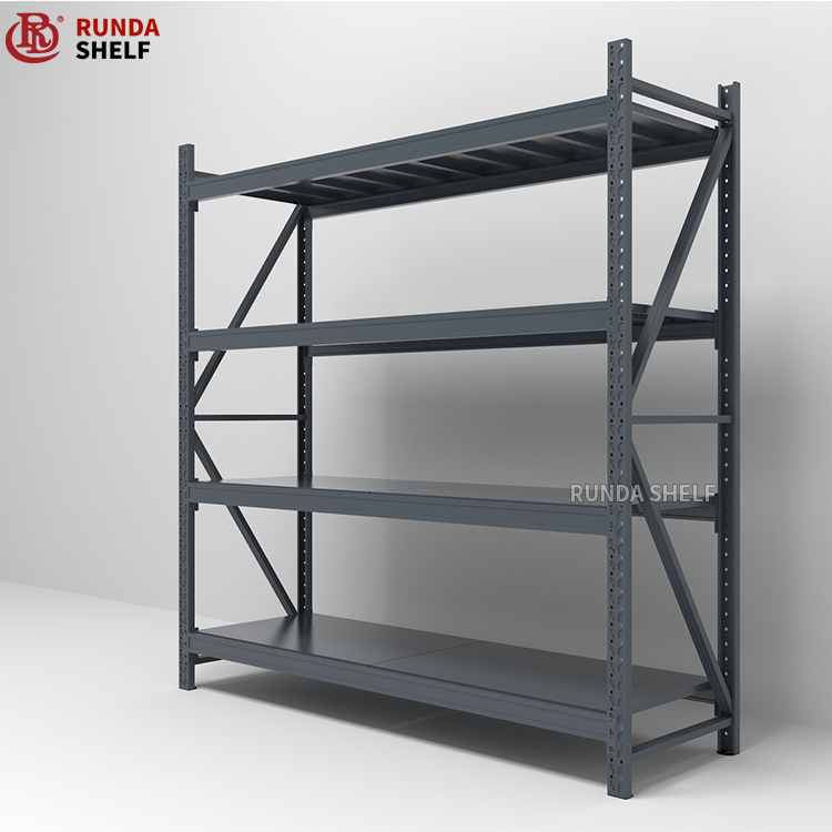 Medium Warehouse Storage Rack with Great Load Capacity Large Goods Racking Steel Material for Storage Shelves Warehouse Racking