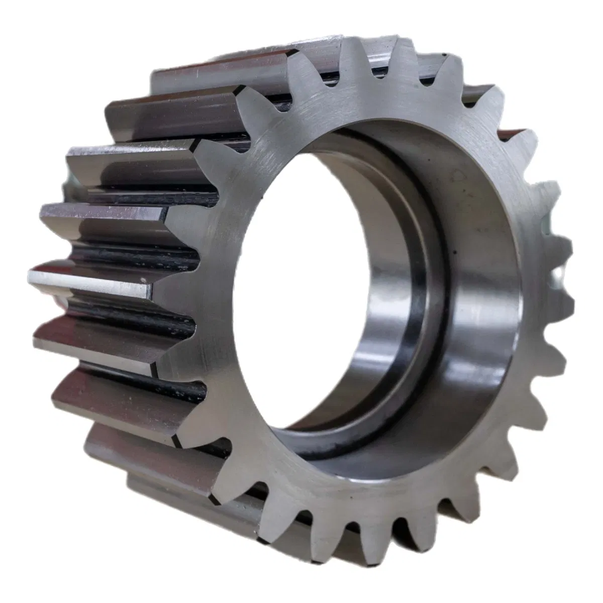 Stainless Steel 410 Excavator Hydraulic Pump Gear Sprockets Pilot Shaft Gear