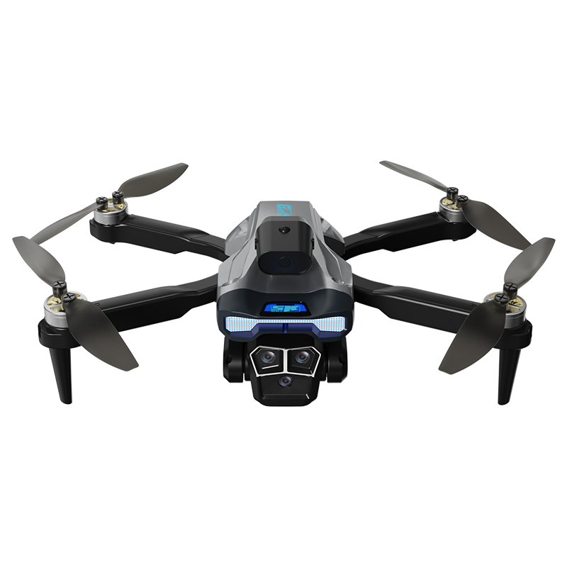 Remote Control Aircraft with Dual Cameras and GPS for Safety