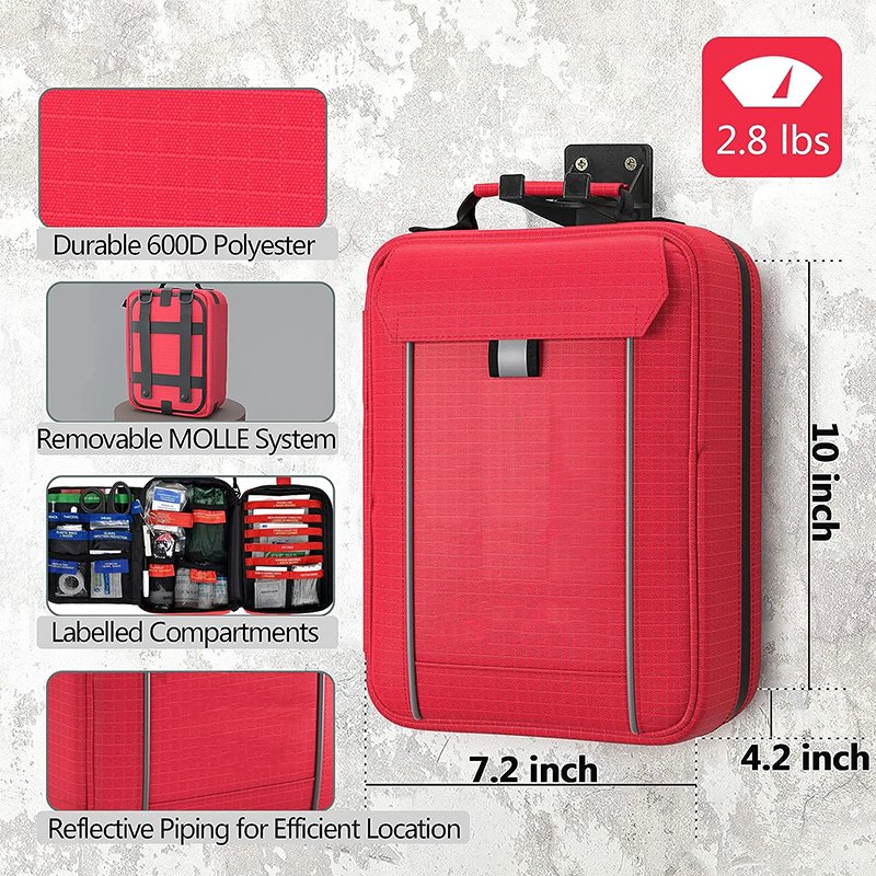 Custom Survival Medical Kits Compact Emergency Kits for Car Boats Camping Outdoor